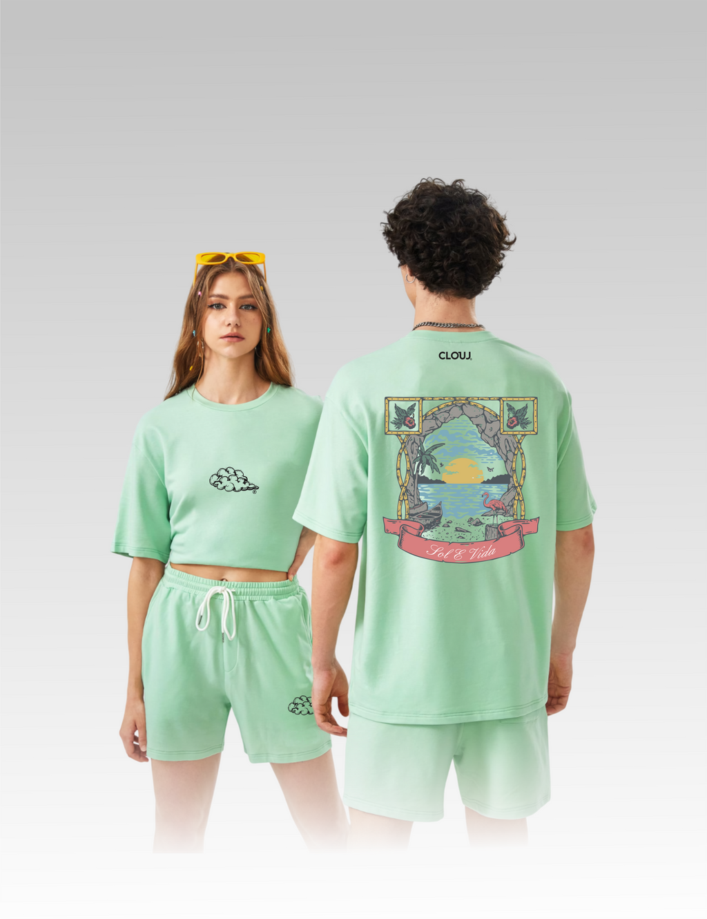 T-SHIRT SOL E VIDA CLOUJ