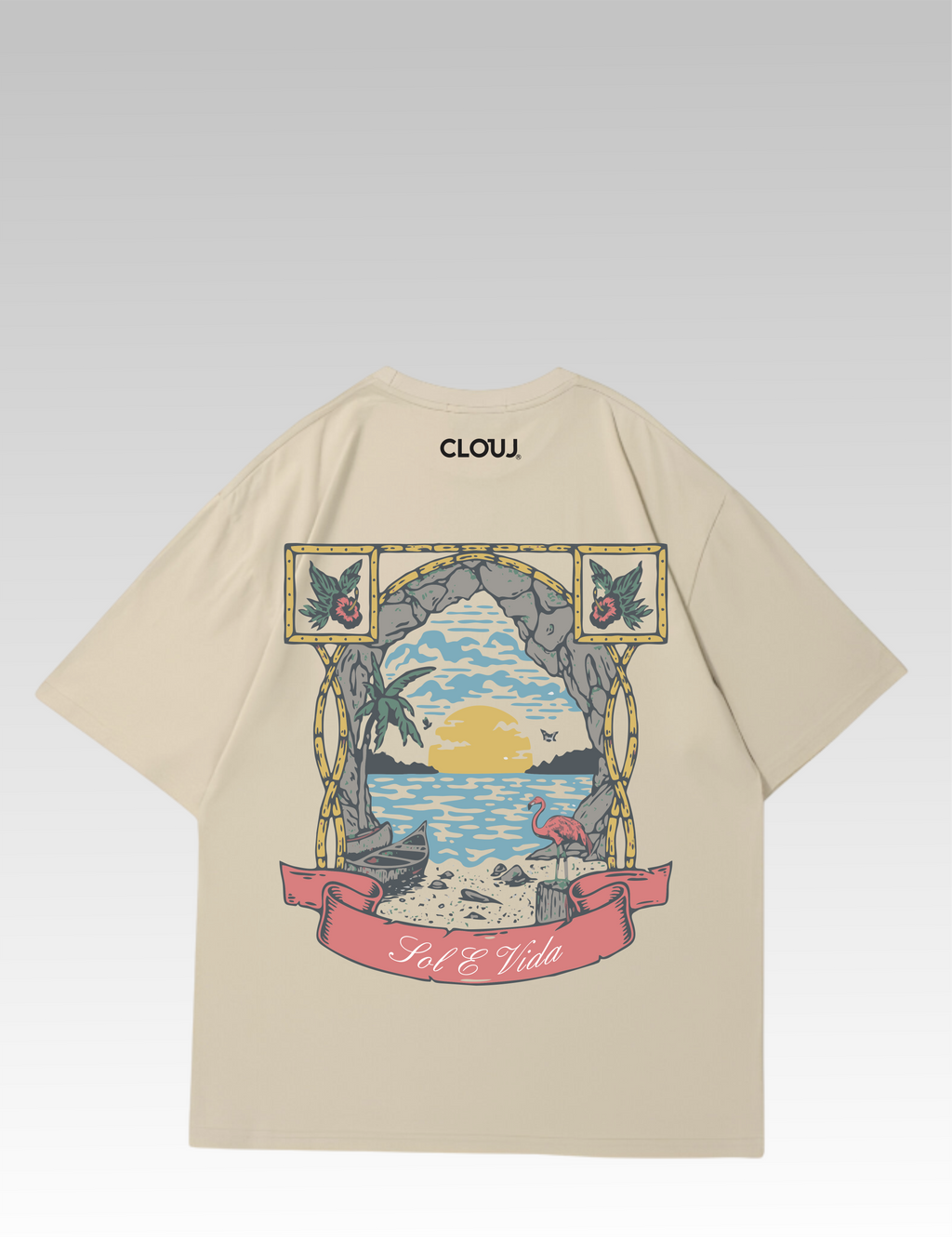 T-SHIRT SOL E VIDA CLOUJ