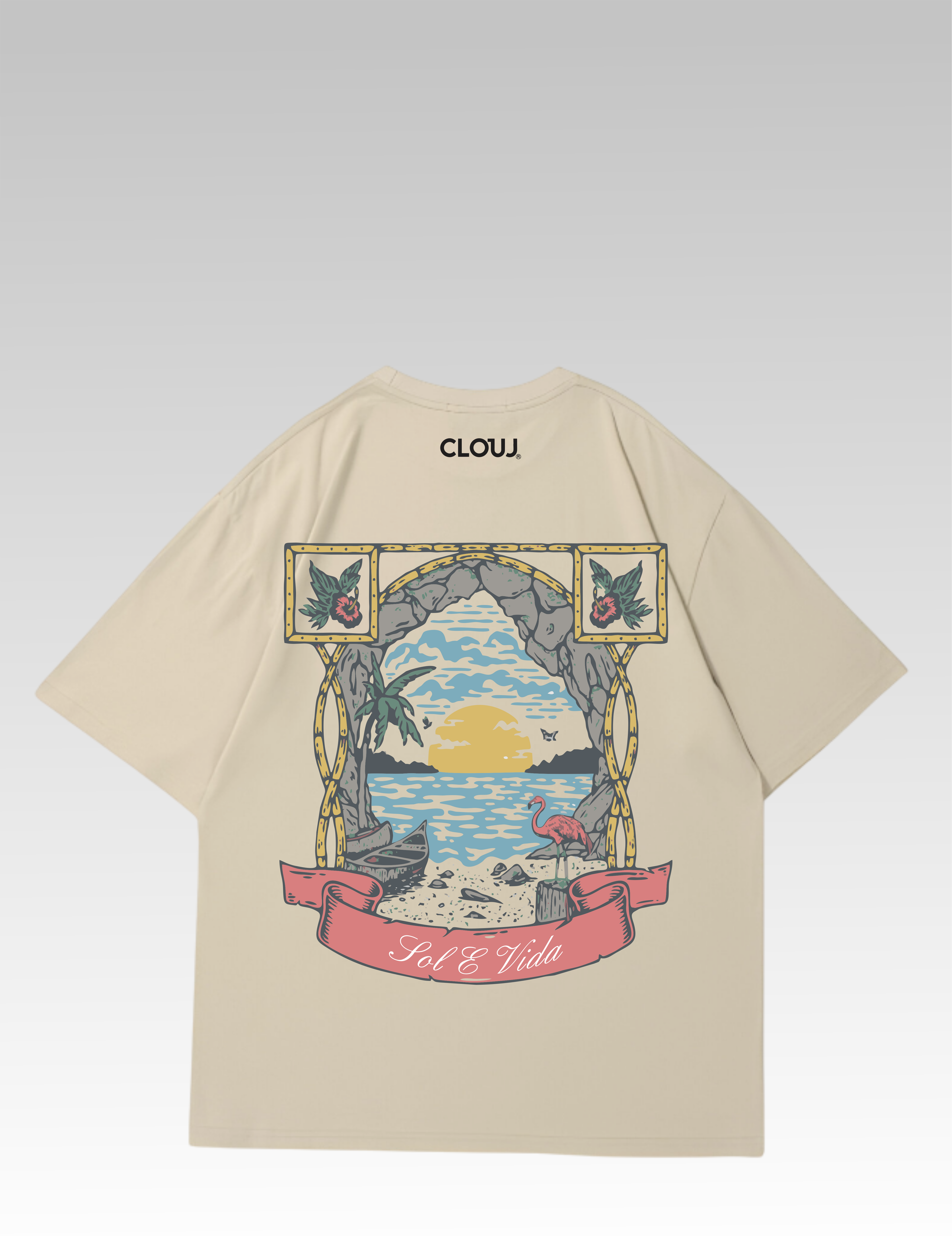 T-SHIRT SOL E VIDA CLOUJ